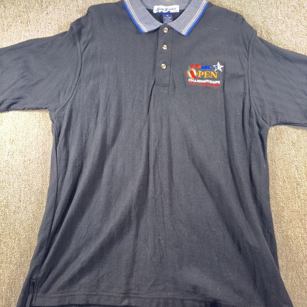 2008 USBC Open Championship Polo Shirt XL Black Albuquerque